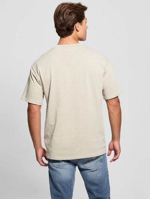 Guess Eco Dalim Tee Beige | GUESS-SN30698