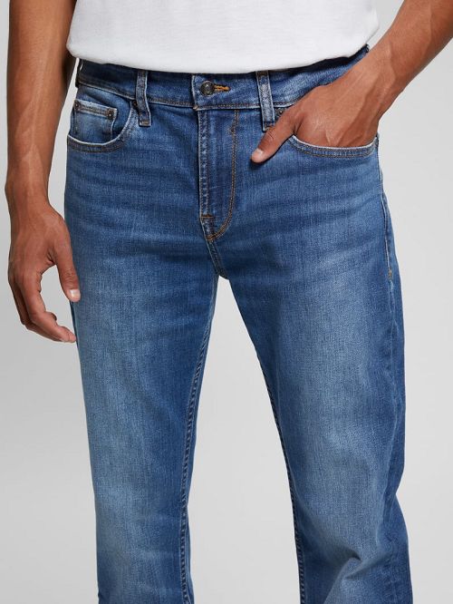 Guess Eco Davis Straight Jeans Blauw | GUESS-SN30415