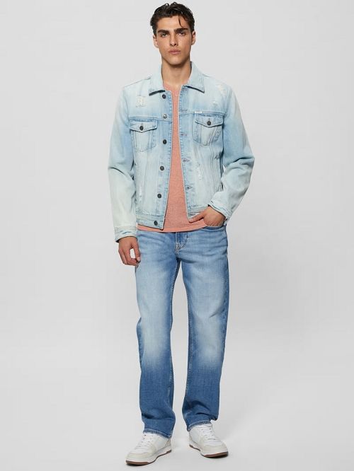 Guess Eco Dillon Jacket Blauw | GUESS-SN30834