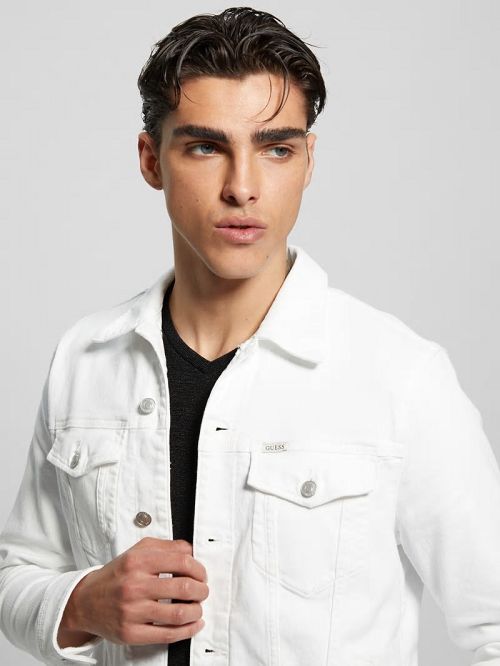 Guess Eco Dillon Jacket Wit | GUESS-SN30428