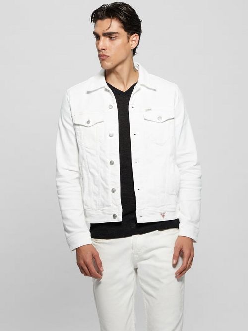 Guess Eco Dillon Jacket Wit | GUESS-SN30847