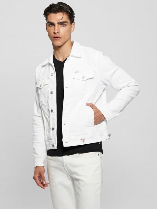 Guess Eco Dillon Jacket Wit | GUESS-SN30847