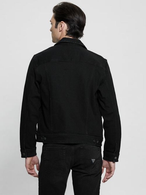 Guess Eco Dillon Jacket Zwart | GUESS-SN30430