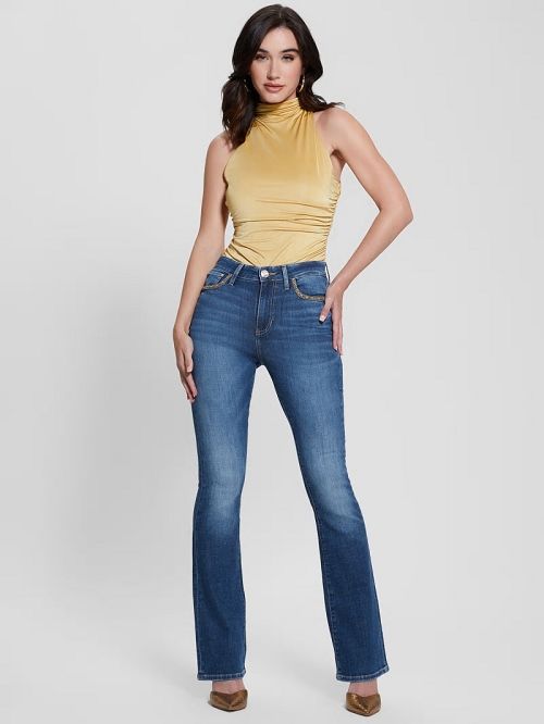 Guess Eco Draped Maeve Top Goud | GUESS-SN27074