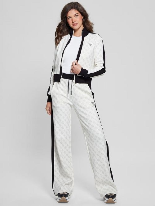 Guess Eco Eléa Quattro G Crop Jacket Zwart | GUESS-SN28389