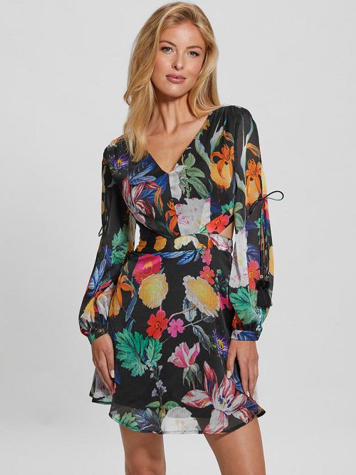 Guess Eco Farrah Dress Multi | GUESS-SN26953