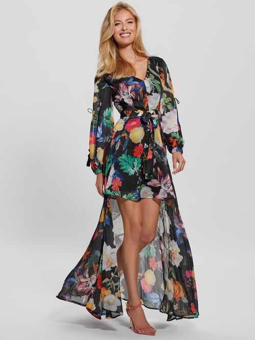 Guess Eco Farrah Dress Multi | GUESS-SN26953