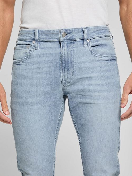 Guess Eco Finnley Tapered Jeans Blauw | GUESS-SN30437
