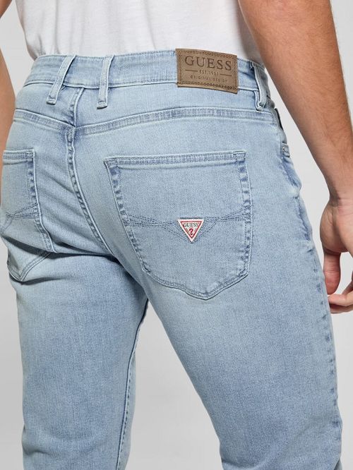 Guess Eco Finnley Tapered Jeans Blauw | GUESS-SN30437