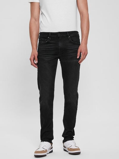 Guess Eco Finnley Tapered Jeans Zwart | GUESS-SN30417