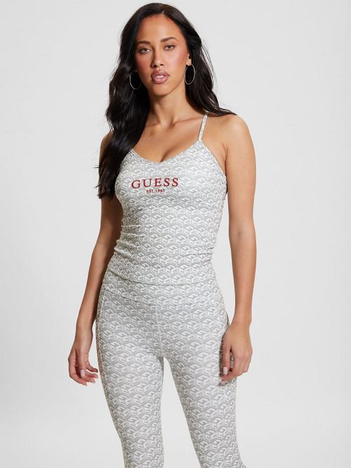 Guess Eco G-Cube Active Tank Grijs | GUESS-SN27126