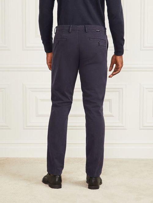 Guess Eco Hugh Easy Chino Pant Blauw | GUESS-SN31384