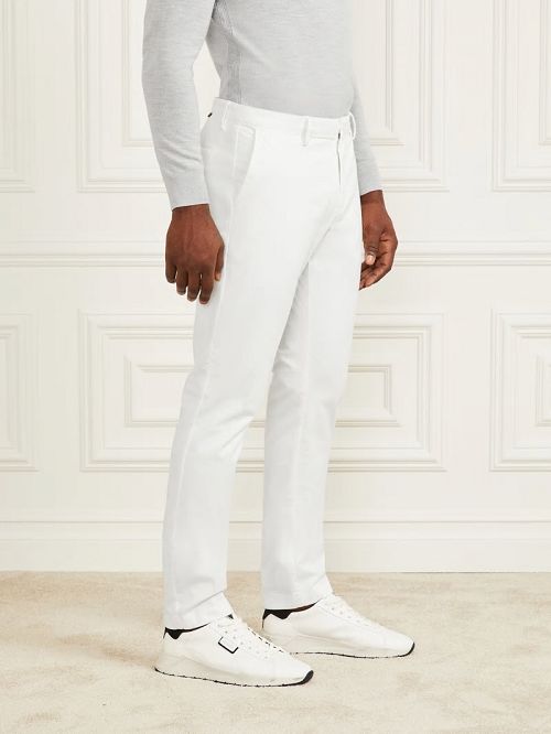 Guess Eco Hugh Easy Chino Pant Wit | GUESS-SN31380