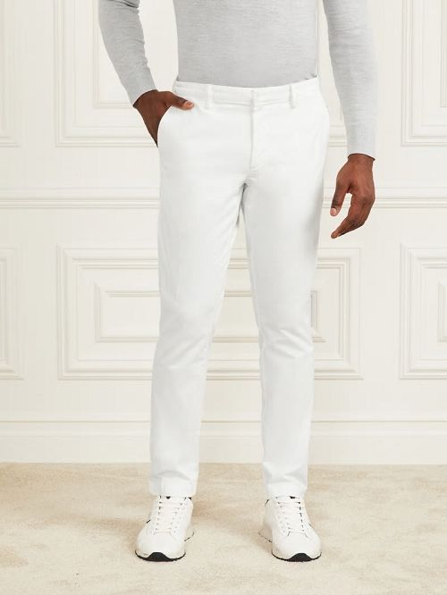 Guess Eco Hugh Easy Chino Pant Wit | GUESS-SN31380