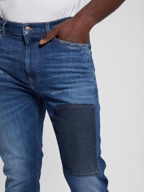 Guess Eco James Tapered Denim Jeans Blauw | GUESS-SN30352