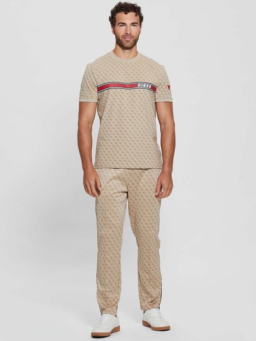 Guess Eco Jamey Logo Tee Bruin | GUESS-SN31572