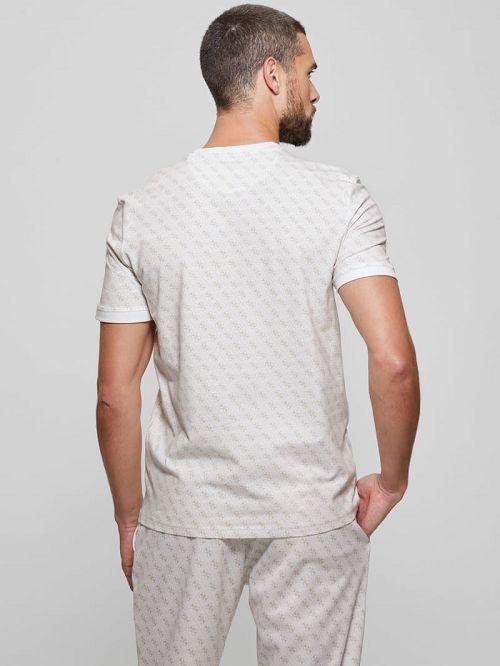 Guess Eco Jamey Logo Tee Wit | GUESS-SN31564