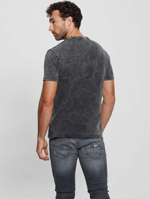 Guess Eco Japanese Tee Zwart | GUESS-SN30642
