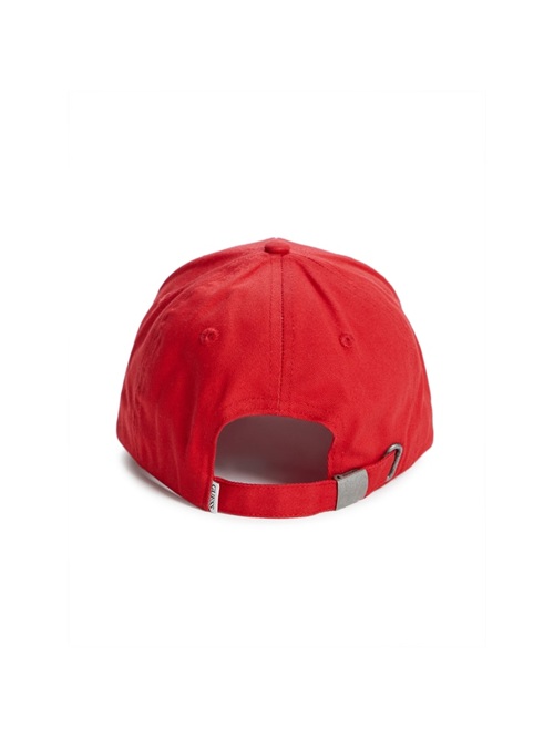 Guess Eco Jeans Logo Baseball Cap Rood | GUESS-SN31925