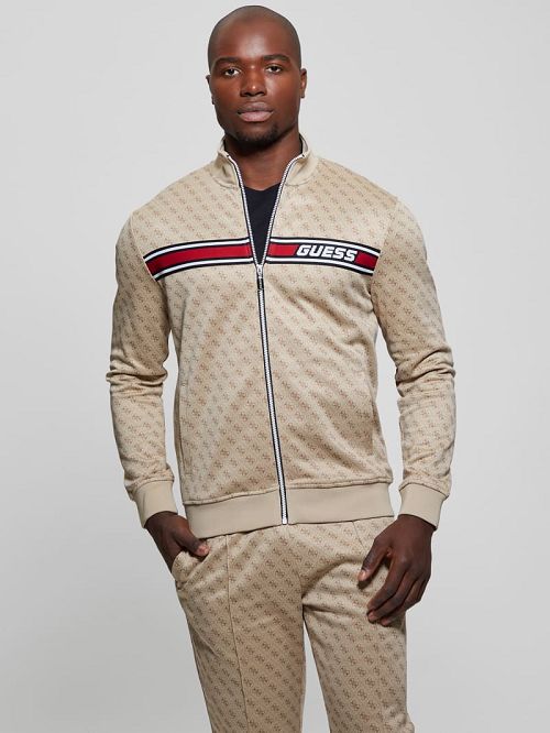 Guess Eco Korbin Track Jacket Bruin | GUESS-SN30845