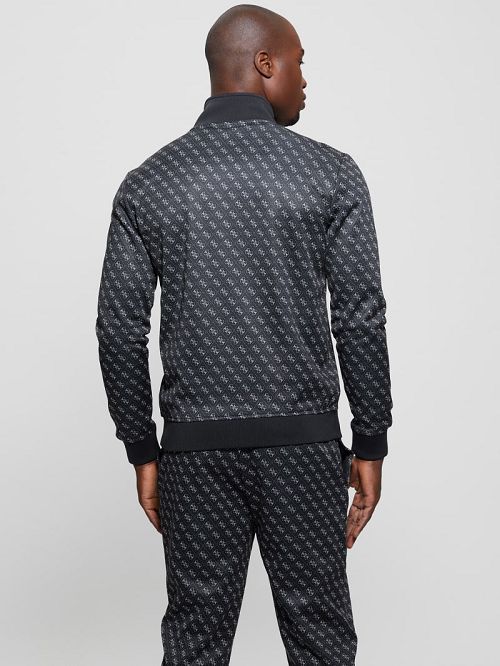 Guess Eco Korbin Track Jacket Zwart | GUESS-SN30849