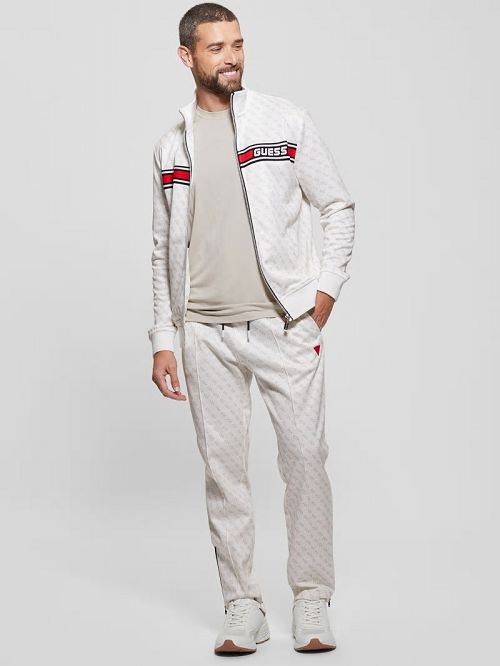 Guess Eco Korbin Track Pants Wit | GUESS-SN31563