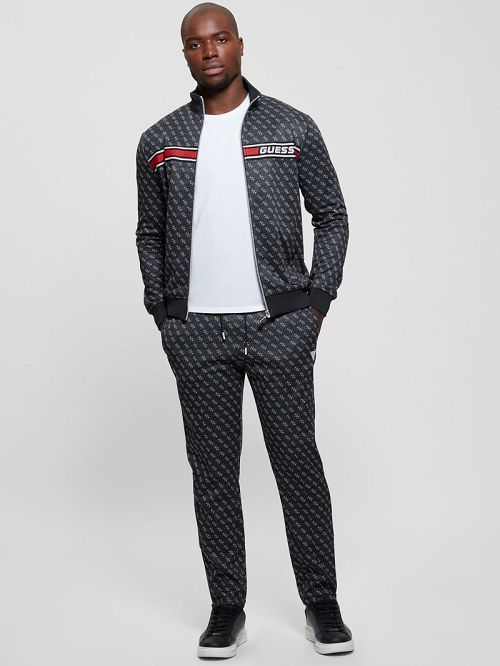 Guess Eco Korbin Track Pants Zwart | GUESS-SN31550