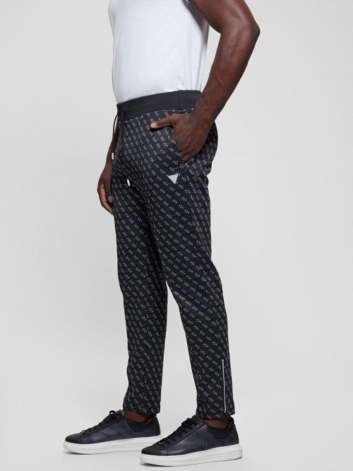 Guess Eco Korbin Track Pants Zwart | GUESS-SN31550