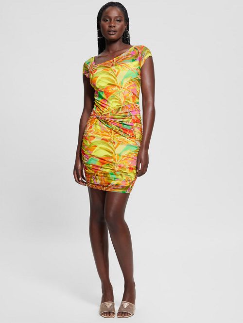 Guess Eco Layla Mesh Dress Multi | GUESS-SN26712