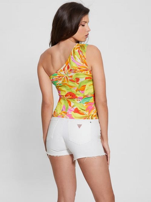 Guess Eco Linda One-Shoulder Top Multi | GUESS-SN27603