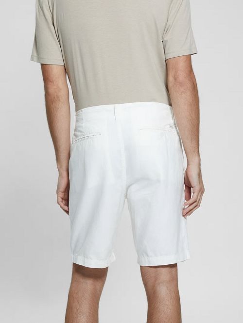 Guess Eco Linen Slub Shorts Wit | GUESS-SN31357