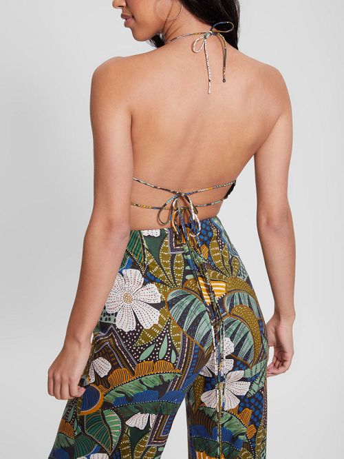 Guess Eco Lori Open-Back Jumpsuit Multi | GUESS-SN26817