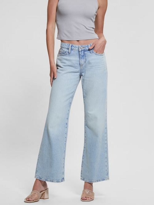 Guess Eco Low-Rise Slouchy Jeans Blauw | GUESS-SN26638