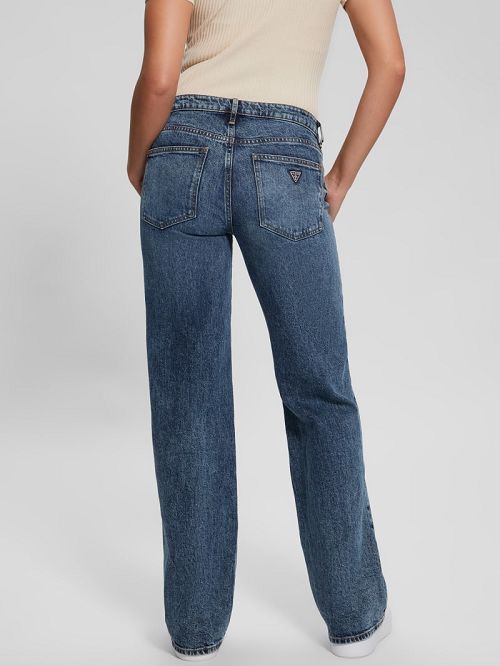 Guess Eco Low-Rise Slouchy Jeans Blauw | GUESS-SN26575