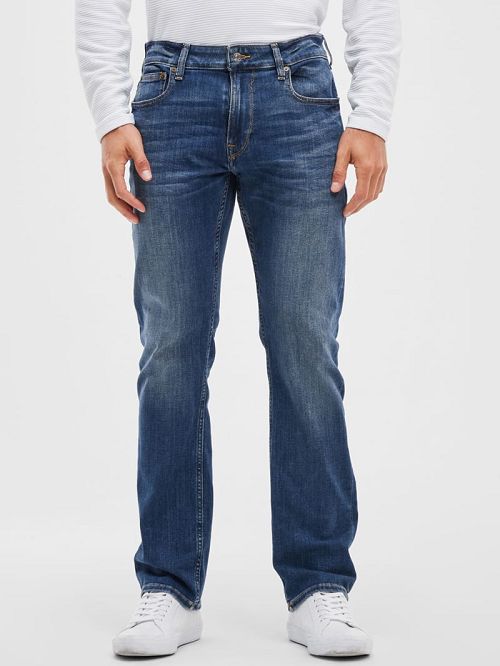 Guess Eco Mateo Regular Straight Jeans Blauw | GUESS-SN30454