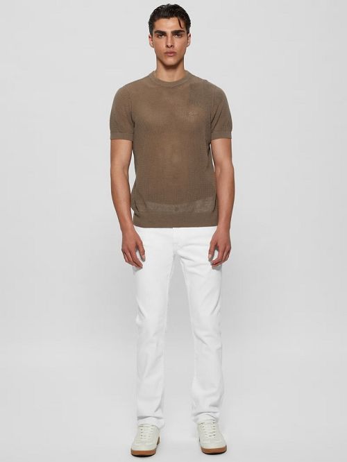 Guess Eco Mateo Straight Jeans Wit | GUESS-SN30426