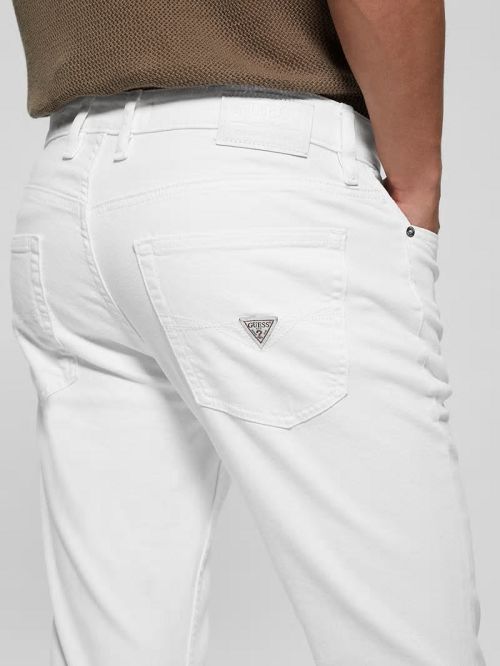 Guess Eco Mateo Straight Jeans Wit | GUESS-SN30426