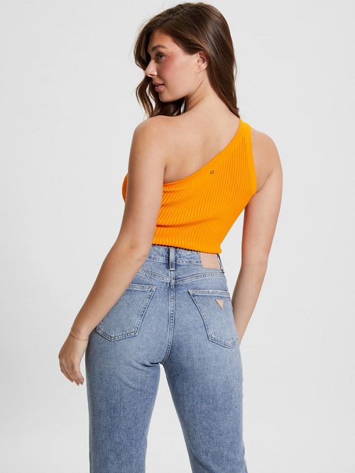 Guess Eco Mel Ottoman Bodysuit Oranje | GUESS-SN27231