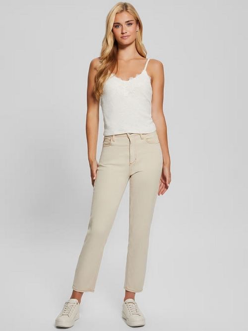 Guess Eco Mena Lace-Trim Sweater Cami Wit | GUESS-SN27824