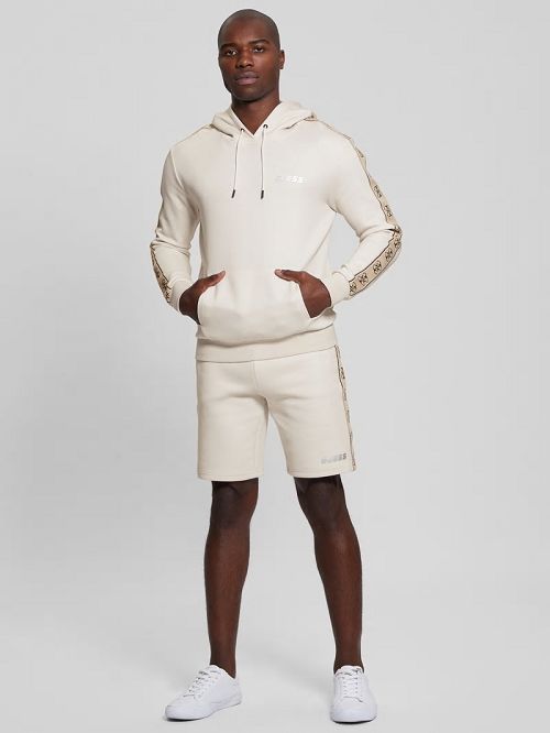 Guess Eco Mickey Quattro G Hoodie Wit | GUESS-SN30972