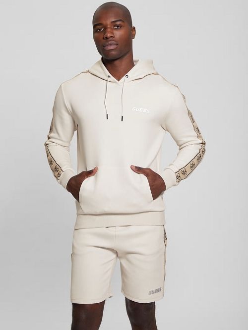 Guess Eco Mickey Quattro G Hoodie Wit | GUESS-SN31507