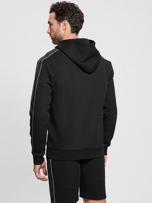 Guess Eco Mickey Quattro G Hoodie Zwart | GUESS-SN30971