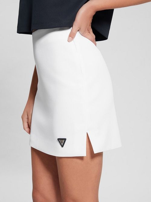 Guess Eco Mylah Skirt Wit | GUESS-SN28460