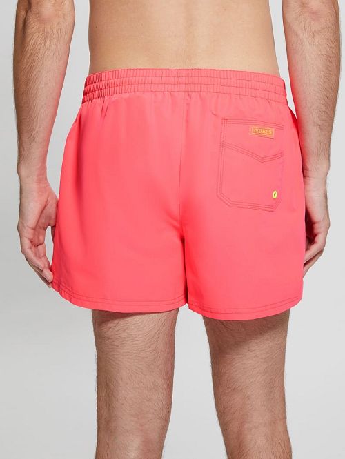 Guess Eco Neon Swim Trunks Roze | GUESS-SN31596