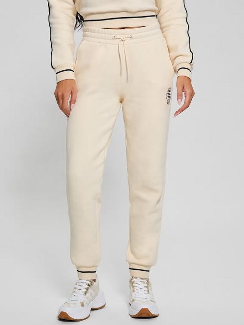 Guess Eco Nia Color-Block Joggers Wit | GUESS-SN28435
