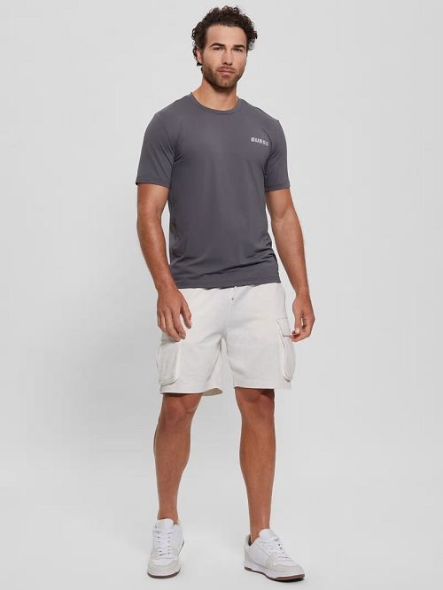 Guess Eco Nilo Cargo Shorts Wit | GUESS-SN31544