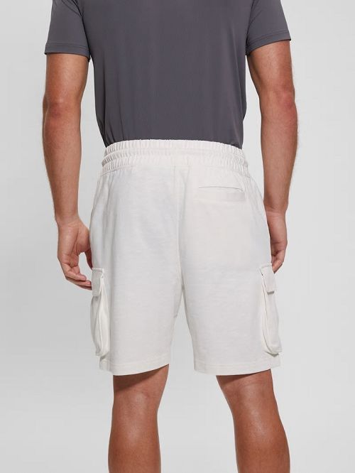 Guess Eco Nilo Cargo Shorts Wit | GUESS-SN31544