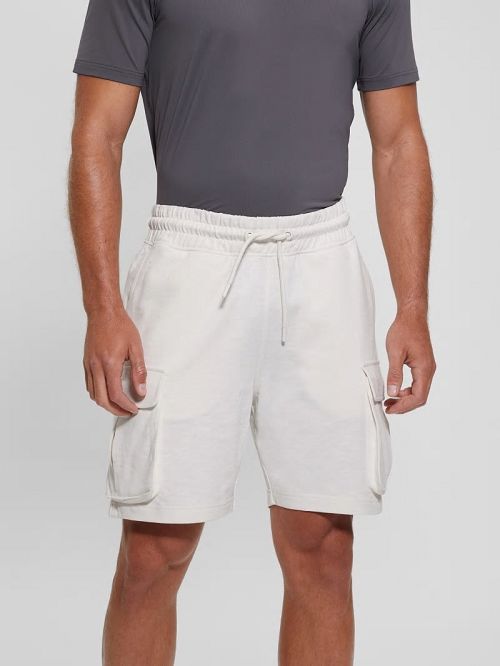 Guess Eco Nilo Cargo Shorts Wit | GUESS-SN31544