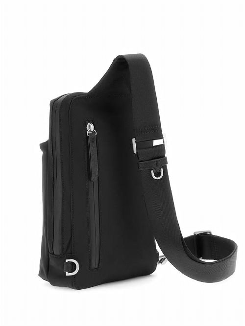 Guess Eco Nylon Crossover Bag Zwart | GUESS-SN31739