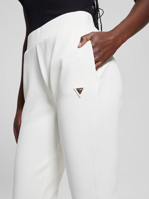 Guess Eco Olympe Scuba Active Pants Wit | GUESS-SN28461